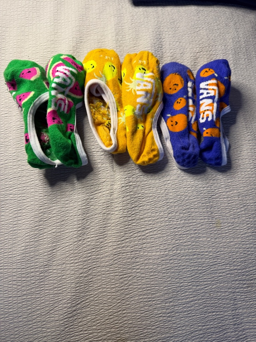 Vans No-Show Fruit Socks